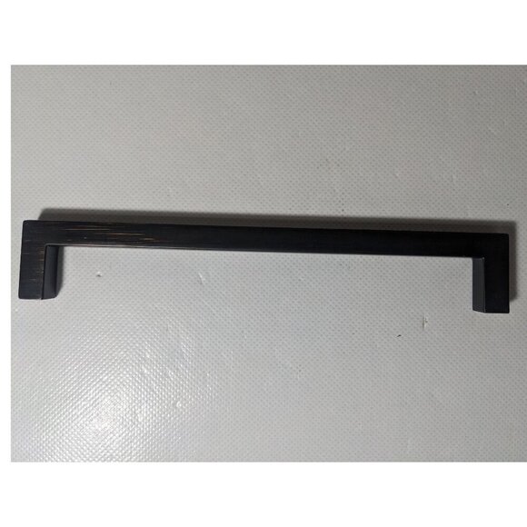 NEW- Set of 10 - Tunny Square Cabinet Handles - Oil Rubbed Bronze Finish - 6.3" - Picture 1 of 13